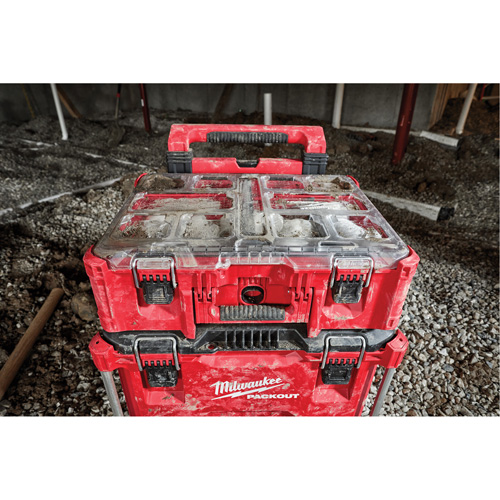 Organisateur grande capacit&eacute; Packout, 15-1/5" x 19-7/10" x 7", Rouge - Milwaukee 48-22-8432