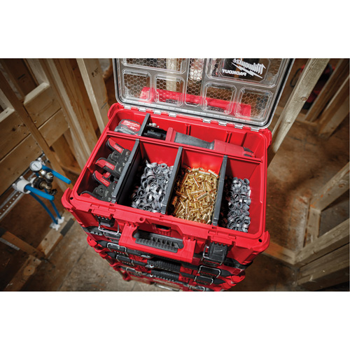 Organisateur grande capacit&eacute; Packout, 15-1/5" x 19-7/10" x 7", Rouge - Milwaukee 48-22-8432