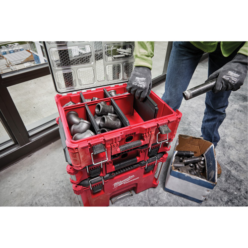 Organisateur grande capacit&eacute; Packout, 15-1/5" x 19-7/10" x 7", Rouge - Milwaukee 48-22-8432