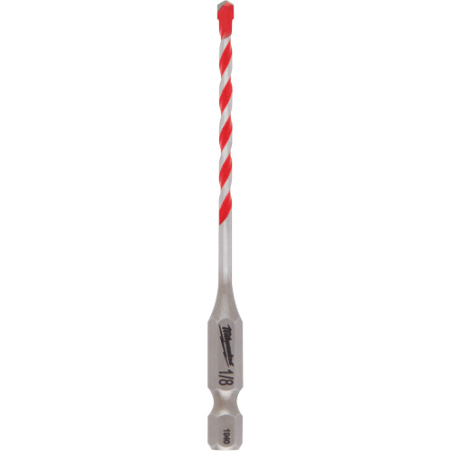 Foret pour perceuse &agrave; percussion Shockwave, 1/8", Tige Hexagonale, Carbure - Milwaukee 48-20-9000