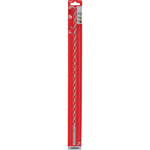 Hammer Drill Bit, 3/8", 3-Flat Shank, Carbide - Milwaukee 48-20-9023