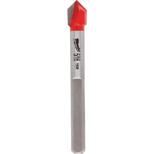 Glass & Tile Bit, 5/16", Carbide - Milwaukee 48-20-8983