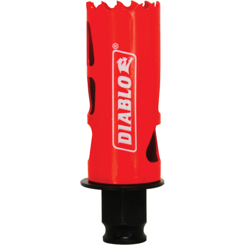 Hole Saw, 1-1/8", 2-3/8" Depth of Cut, Bi-Metal - Diablo DHS1125
