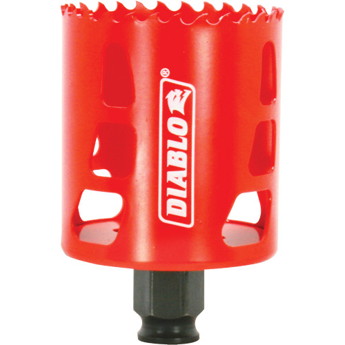 Hole Saw, 2-3/8", 2-3/8" Depth of Cut, Bi-Metal - Diablo DHS2375
