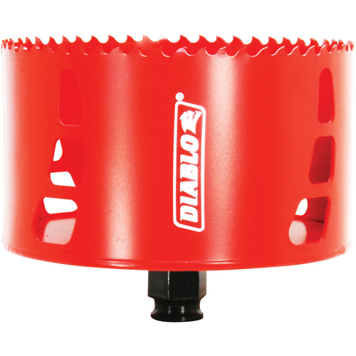 Scie-cloche, 4-1/2", Profondeur de la coupe 2-3/8", Bim&eacute;tal - Diablo DHS4500