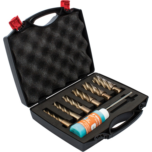 SST Core Cut Annular Cutter Kit, Bronze, 2" Depth of Cut, 3/4" Shank - Walter Surface Technologies 05A992