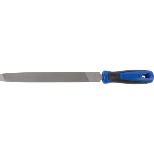 Mill File With Handle, Flat, 6", Bastard - Aurora Tools 