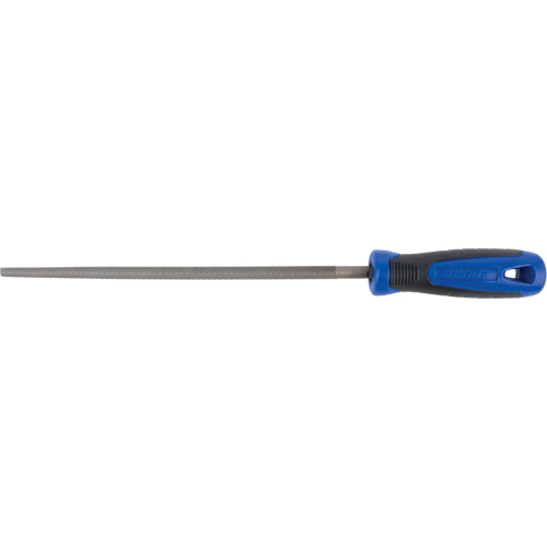 File With Handle, 1/4" Dia. x 6" L, Round, Second Cut - Aurora Tools 