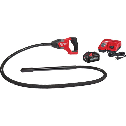 M18 Fuel 8' Concrete Pencil Vibrator Kit - Milwaukee 2911-21