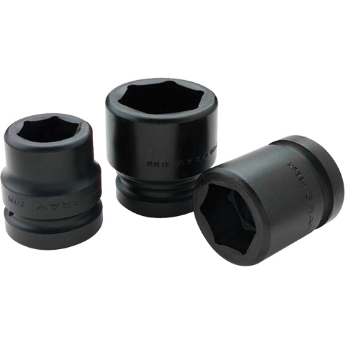 Metric Socket, Impact, 115 mm, 1" Drive, 6 Points - Gray Tools XP115H