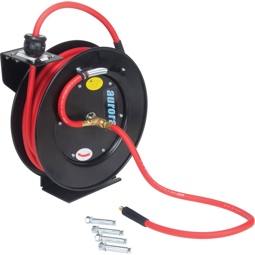 D&eacute;vidoir de tuyau, Air/Eau, 3/8" x 50', Tuyau simple, 300 psi - Outils Aurora 