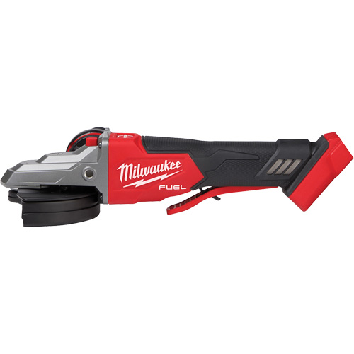 M18 Fuel Flathead Braking Grinder with Lock-On Slide Switch, 18 V, 5" Chuck, Lithium-Ion - Milwaukee 2887-20