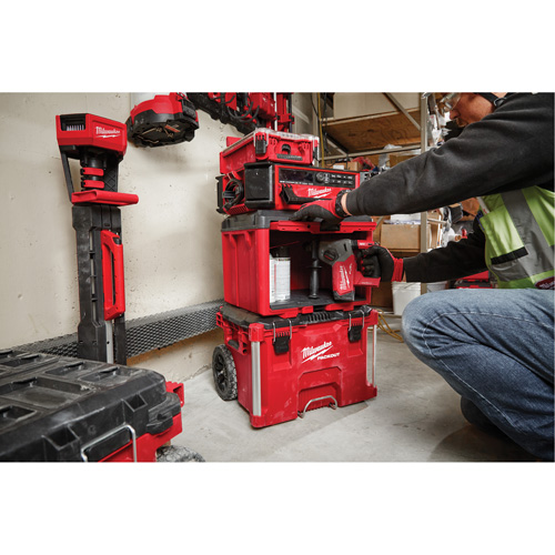 Packout Tool Cabinet, 15" x 15" x 20", Black/Red - Milwaukee 48-22-8445