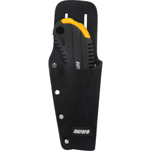Utility Pouch, Knife Holder/Plier Holder, Leather, 1 Pockets - Aurora Tools 
