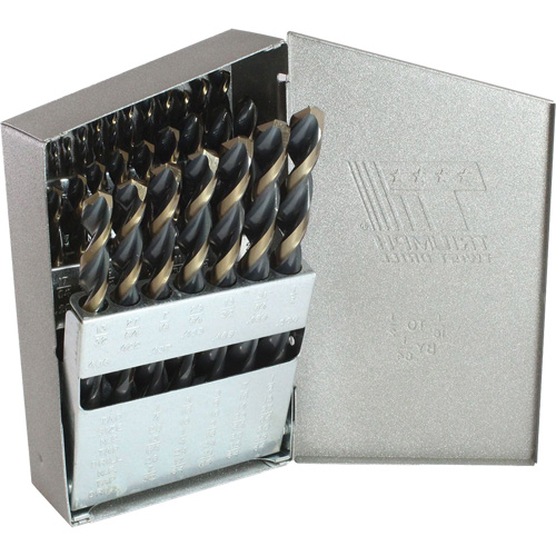 Jeu de forets courts Triumph MRO Plus, 29 morceaux, Acier rapide - Walter Technologies Pour Surface 090192