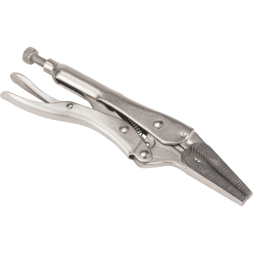 Locking Pliers with Wire Cutter, 6-1/2" Length, Long Nose - Aurora Tools 