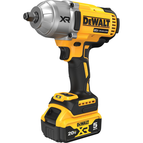Cl&eacute; &agrave; chocs &agrave; couple &eacute;lev&eacute; et mandrin &agrave; anneau ouvert XR, 20 V, Mandrin 1/2" - DEWALT DCF900P2