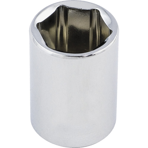 Regular Chrome Socket, 9/16", 3/8" Drive, 6 Points - ITC 025218