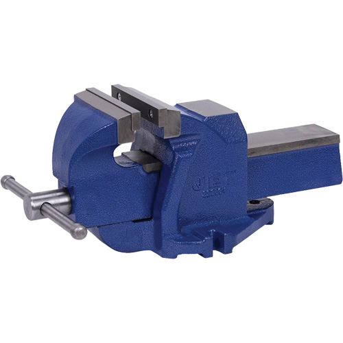 Heavy-Duty British Pattern Bench Vise, 6" Jaw Width, 3-1/2" Throat Depth - JET 320334