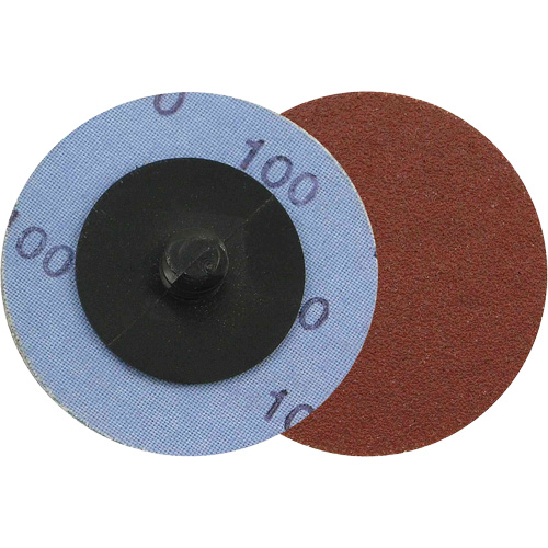 Support en tissu pour disques de ponçage pour rectifieuses — pour l'acier, 2" dia., Grain 100, Oxyde d'aluminium - JET 502127