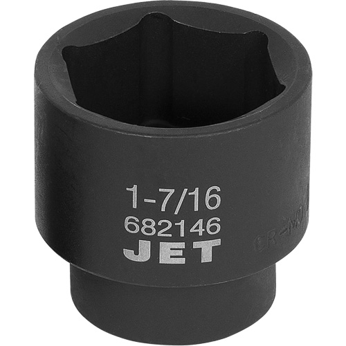 Socket, Impact, 1-7/16", 1/2" Drive, 6 Points - JET 682146