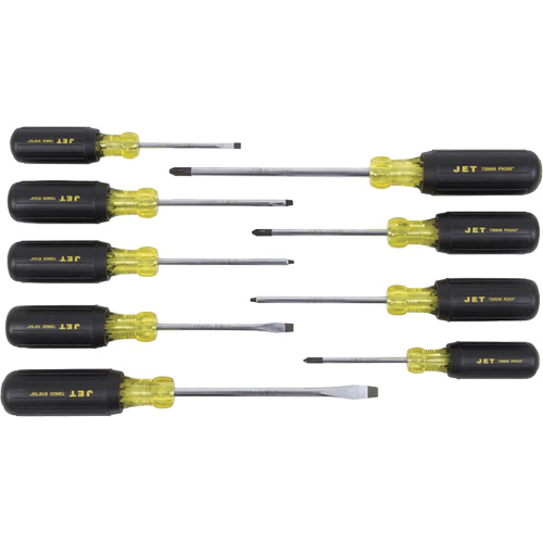 JKS-9S Screwdriver Sets, 9 Pcs. - JET 720564