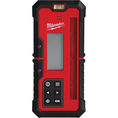 R&eacute;cepteur laser double pente rotatif &agrave; ext&eacute;rieur rouge - Milwaukee 3714