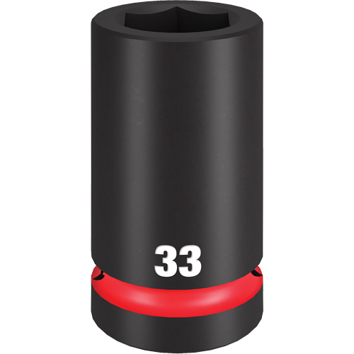 Douille Shockwave Impact Duty, Chocs, 33 mm, Prise 1", 6 pans, Profond - Milwaukee 49-66-6627