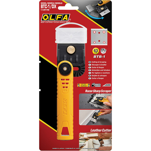 BTC-1/DX Multi-Purpose Scraper with Adjustable Head - Olfa 1149198