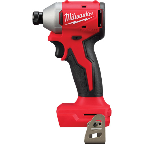 Tournevis &agrave; chocs hexagonal compact sans balai M18 (outil seulement), Lithium-ion, 18 V, Mandrin 1/4", Couple 1700 lb-po - Milwaukee 3650-20