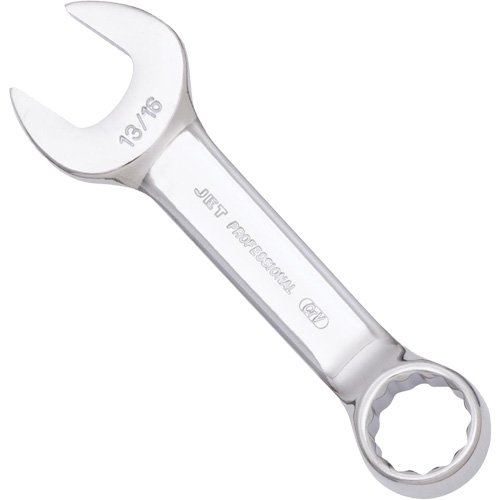 Cl&eacute; mixte courte SAE, 13/16", Fini Poli - JET 700710