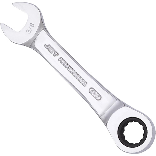 SAE Ratcheting Stubby Combination Wrench - JET 701403