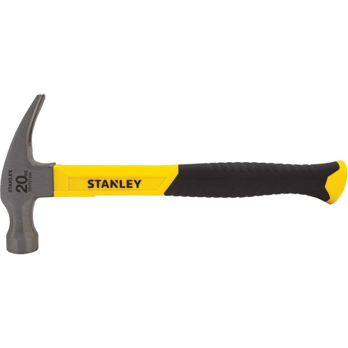 Rip Claw Hammer, 20 oz., Fibreglass Handle, 12-3/4" L - Stanley Tools STHT51304