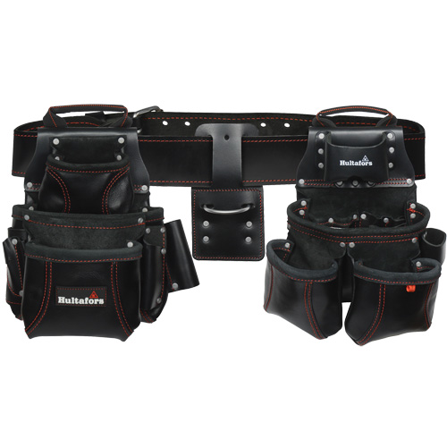 4-Piece Pro-Framer's Combo System, Leather, Black - Hultafors HT5449