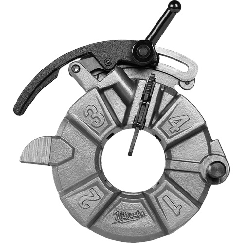 BSPT Pipe Threading Die Head with Micro-Adjust - Milwaukee 49-16-5103
