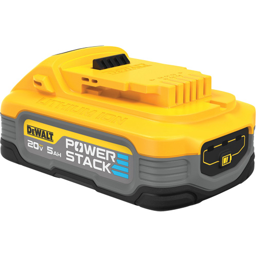 POWERSTACK Battery, Lithium-Ion, 20 V, 5 Ah - DEWALT DCBP520