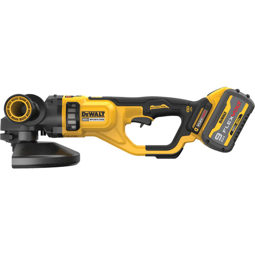 MAX Large Angle Grinder Kit, 7" - 9" Wheel, 60 V - DEWALT DCG460X2
