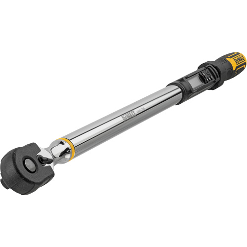 Torque Wrench, Electronic, 1/2" Square Drive, 50 - 250 ft-lbs. - DEWALT DWMT17060