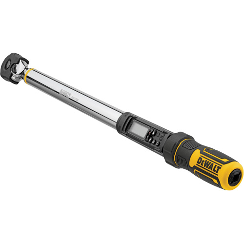 Torque Wrench, Electronic, 1/2" Square Drive, 50 - 250 ft-lbs. - DEWALT DWMT17060