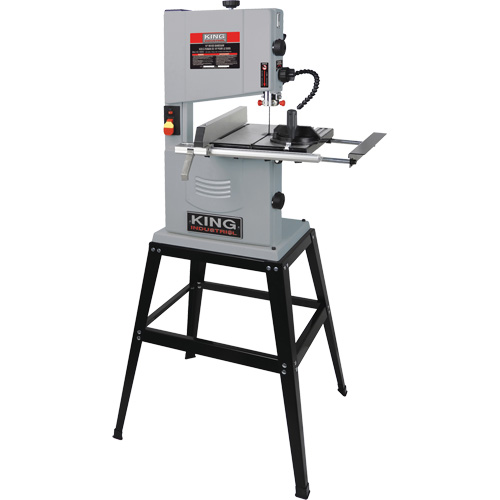 Scie &agrave; ruban pour le bois, Vertical, 120 V, 2750 tr/min - King Canada KC-1002C