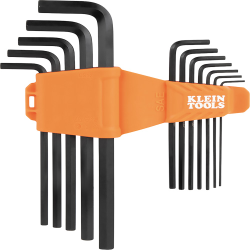 L-Style Long Hex Key Set, 12 Pcs., Imperial - Klein Tools LS12