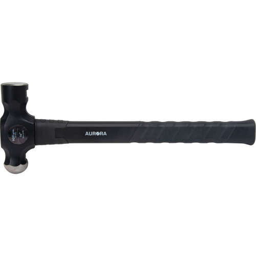 Ball Pein Hammer, 32 oz. Head Weight, Plain Face, Fibreglass Handle - Aurora Tools 