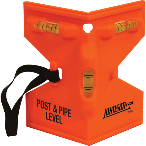 Orange Post & Pipe Level - Johnson 175-O