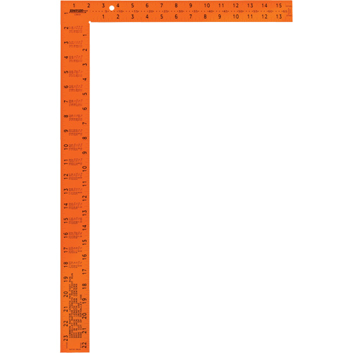 Easy-Read Steel Framing Square - Johnson CS9-O