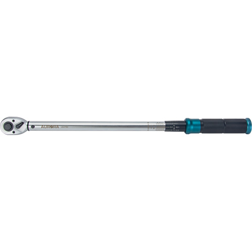 72-Tooth Torque Wrench, Click, 1/2" Square Drive, 25 - 250 ft-lbs. - Aurora Tools 