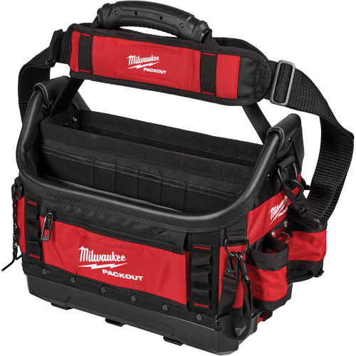 Fourre-tout structur&eacute; PackOut, Polyester, 39 pochettes, Noir/Rouge - Milwaukee 48-22-8317