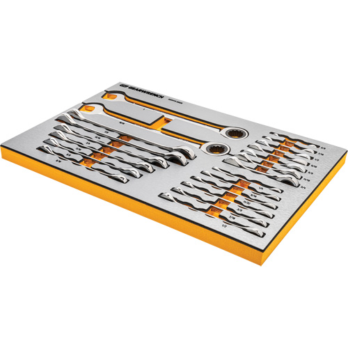 MEGAMOD Master Mechanics Tool Set in Premium Modular Foam Trays with Tool Storage, 1024 Pieces - Gearwrench MEGAMOD1024