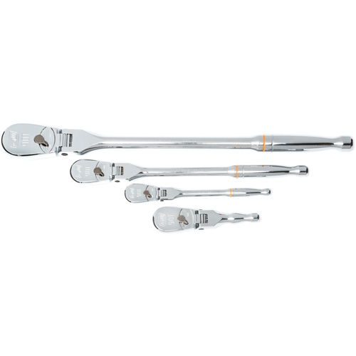 90 Tooth Flex Head Teardrop Ratchet Set - Gearwrench 099575002304