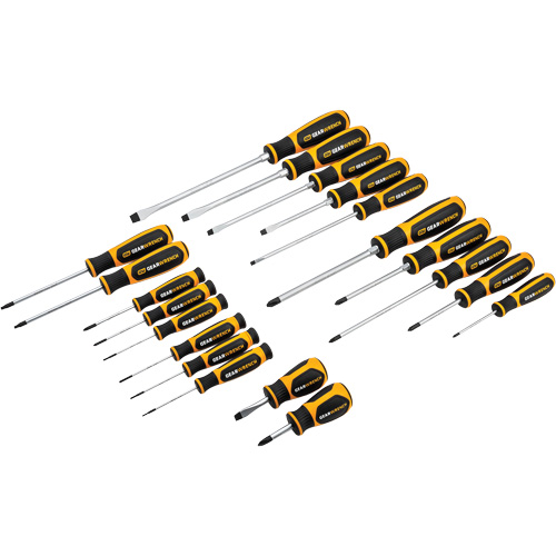 Jeu de tournevis bimat&eacute;riau &agrave; fente, Phillips, Torx, 20 mcx. - Gearwrench 099575080661