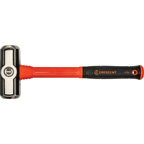 Fiberglass Engineer Hammer, 4 lbs Head Weight, 14" L - Crescent 037103365248